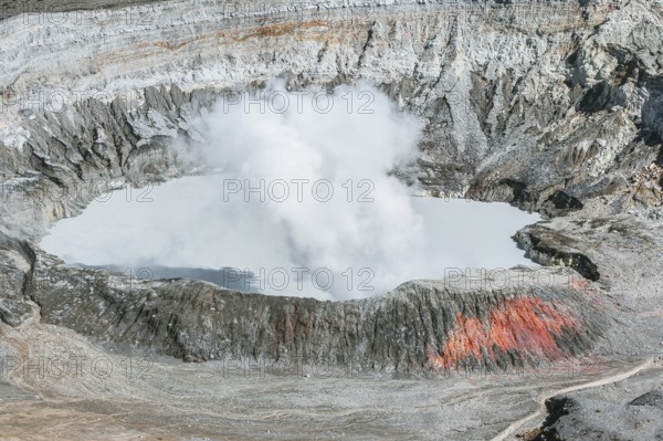 Poas volcano, Poas National Park, Costa Rica, Central America