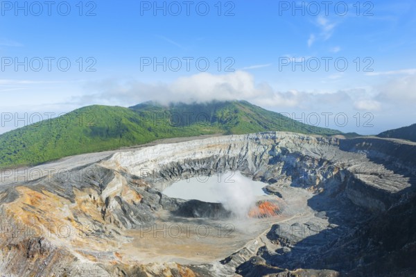 Poas volcano, Poas National Park, Costa Rica, Central America