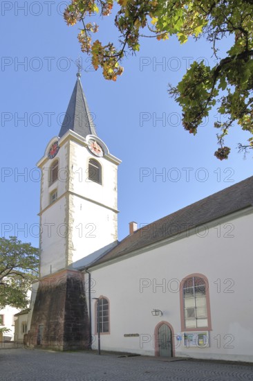 Protestant town church, Wiesloch, Baden-Württemberg, Germany
