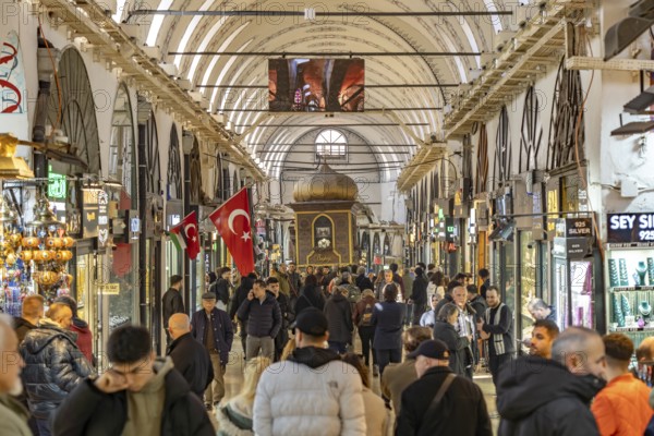 In the Grand Bazaar Kapali Çarsi Istanbul, Turkey