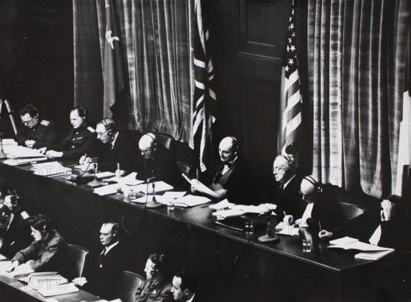 Nuremberg Trials, the Chief Prosecutors, Nuremberg 1946