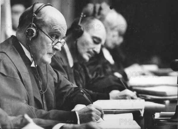 Nuremberg trials against the main war criminals, the chief prosecutors Nuremberg 1946