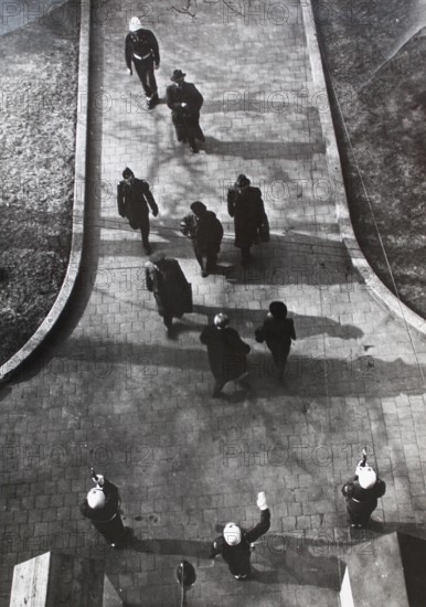 Nuremberg Trials, On the way to the courthouse. Nuremberg 1946
