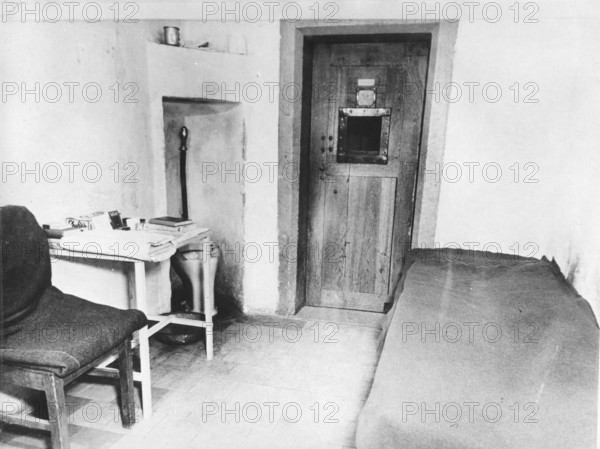 Nuremberg trials, main war criminals, prison cell, Nuremberg 1946