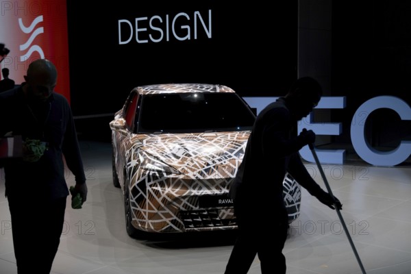 Munich, Germany - 10.9.2025: A Cupra Raval during the IAA Mobility 2025 (International Motor Show) in Munich