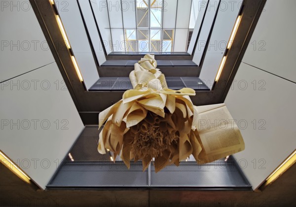 Philologische Bibliothek der Freien Universität Berlin, auch Berlin Brain genannt weil das Gebäude wie ein menschlicher Schädel geformt ist, Deutschland