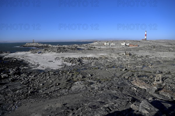 Leuchtturm von 1915, Dias Point oder Diaz Point, Lüderitz-Halbinsel, Region Karas, Namibia
