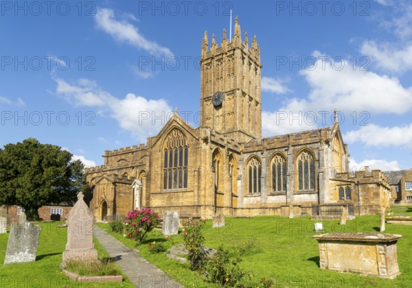 Minster church of Saint Mary, Ilminster, Somerset, England, UK