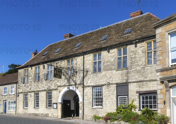 Old Ship Inn, Mere, Wiltshire, England, UK architect Henry Andrews 1711 former hotel and pub now converted to residential use