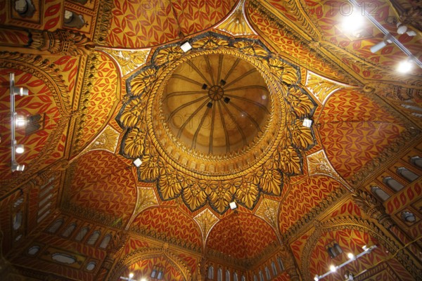 Gumbaz or mausoleum of Tipu Sultan and his family, interior view, Srirangapatna, Karnataka, India
