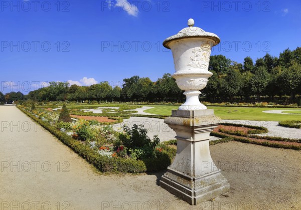 Charlottenburg Palace Gardens, also known as the Palace Park, baroque gardens, Charlottenburg Palace, Berlin, Germany