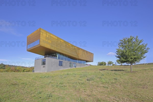 Ark Visitor Centre, archaeological museum, modern building, Nebra, Saxony-Anhalt, Germany