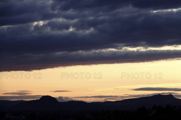 Evening atmosphere in the Lake Constance area, Baden-Württemberg, Summer, Germany