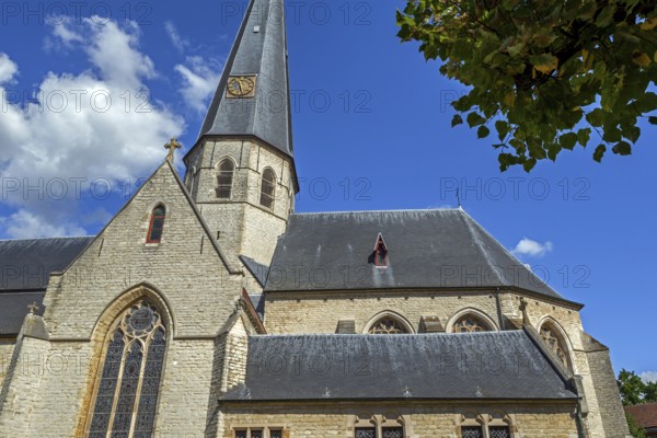 Sint-Petruskerk, Saint Peter's Church in the village Bazel near Kruibeke, East Flanders, Belgium