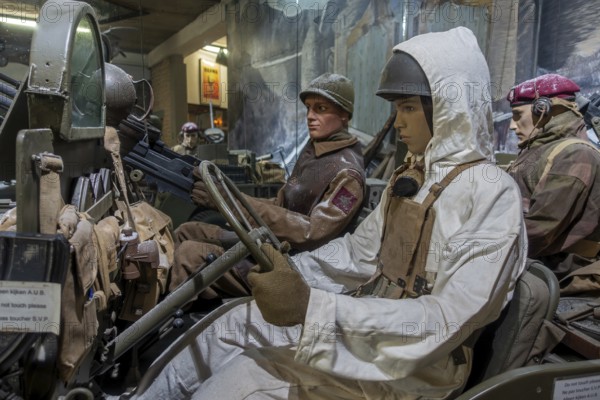 Museum of the Battle of the Ardennes, Musée de la Bataille des Ardennes in the city La Roche-en-Ardenne, province of Luxembourg, Wallonia, Belgium