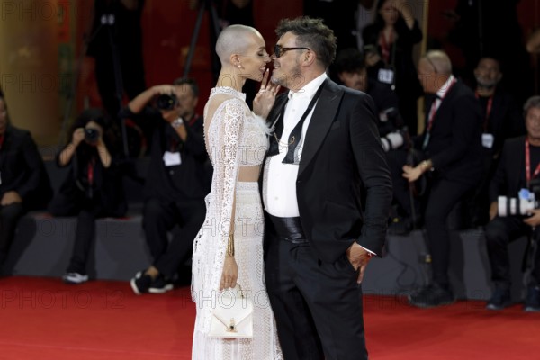 Venice, Italy - 3 September 2025: Guests during the Red Carpet of - Cartier Glory To The Filmmaker Award 2025 and In the Hand of Dante - during the 82nd Venice International Film Festival