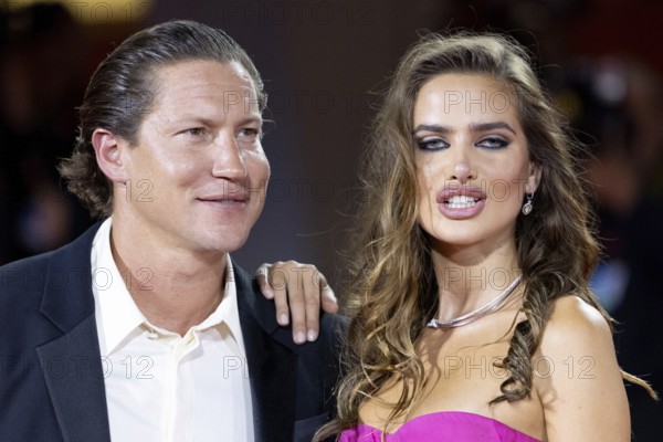 Venice, Italy - 3 September 2025: Vito Schnabel, Helena Althof during the Red Carpet of - Cartier Glory To The Filmmaker Award 2025 and In the Hand of Dante - during the 82nd Venice International Film Festival