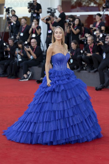 Venice, Italy - 3 September 2025: Guest during the Red Carpet of - Duse - during the 82nd Venice International Film Festival