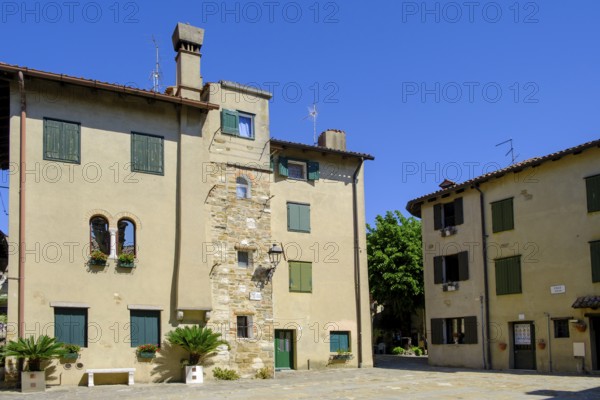 Old town streets, Grado, Julian Friuli, Adriatic Sea, Italy