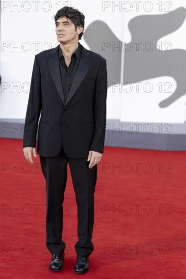 Venice, Italy - 3 September 2025: Pietro Marcello during the red carpet of - Duse - during the 82nd Venice International Film Festival