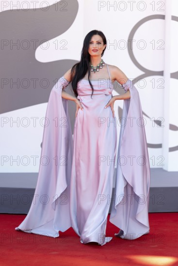 Venice, Italy - 3 September 2025: Guest during the Red Carpet of - The Voice Of Hind Rajab - during the 82nd Venice International Film Festival