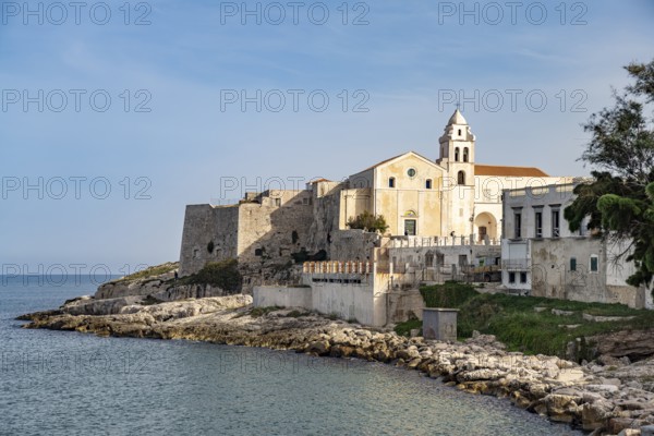 The Chiesa di San Francesco church in Vieste, Gargano, Apulia, Italy