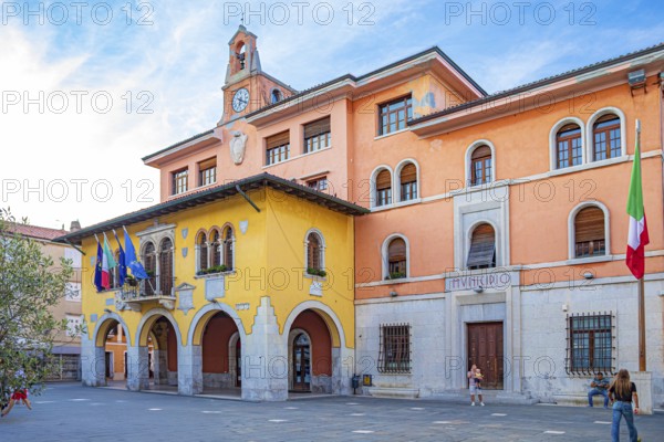 Municipio di Muggia in Piazza Marconi in Muggia, Friuli-Venezia Giulia, Italy
