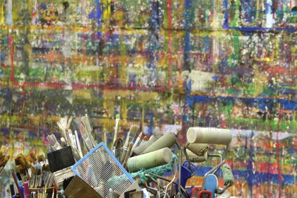 View into a studio, Germany