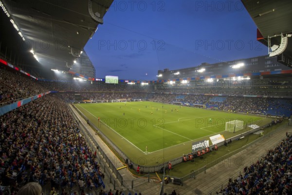 St.-Jakob-Park Basel at the Swiss Super League match between FC Basel and Young Boys Bern. 26, 978 spectators watched the match