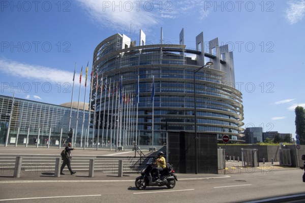 The European Parliament in Strasbourg