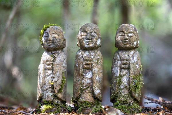 Jizo Statues, Koya, Ito-gun, Wakayama Prefecture, Japan