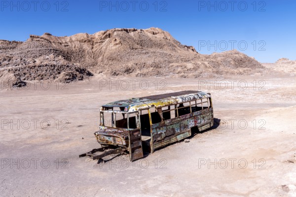 Magic Bus in the Atacama Desert, San Pedro de Atacama, San Pedro de Atacama, Región de Antofagasta, Chile