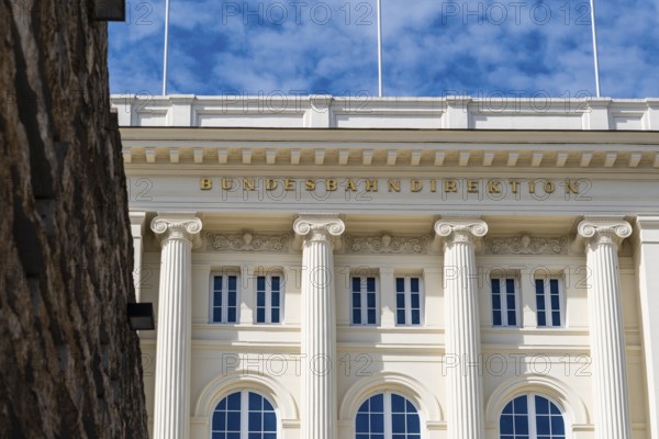 Conversion of the listed building of the former Federal Railway Directorate into an administration building in Wuppertal, Germany