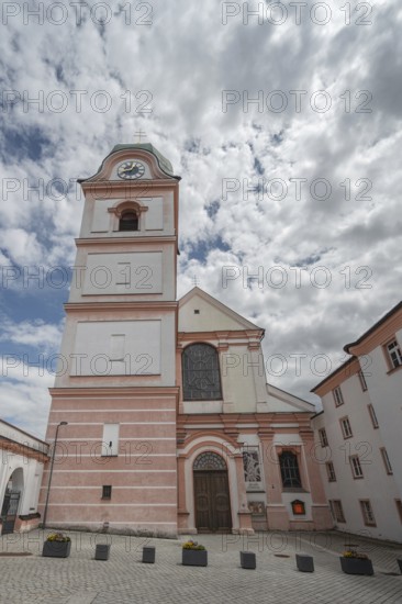 Abbey Church of the Assumption of the Virgin Mary, created by the Asam brothers between 1717 and 1723, Rohr, Lower Bavaria, Germany