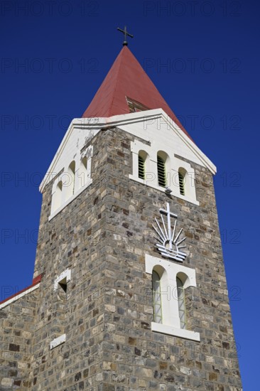 Tower of the New Apostolic Church, Keetmanshoop, Karas Region, Namibia