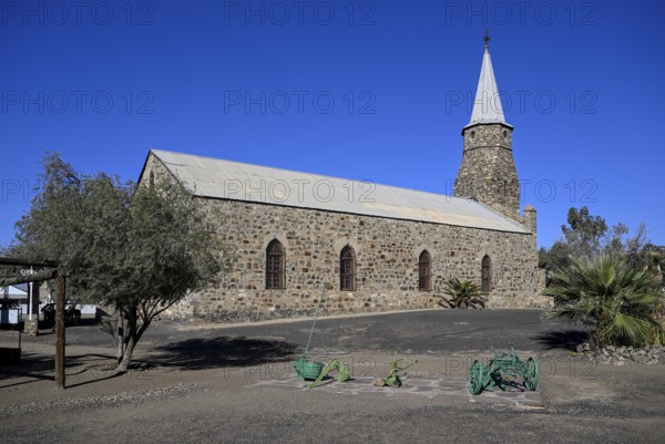 Rhenish Mission Church from 1895, today the Keetmanshoop Museum, Keetmanshoop, Karas Region, Namibia