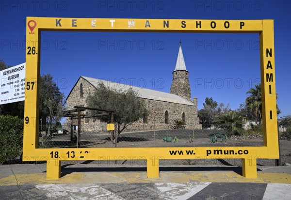 Rhenish Mission Church from 1895, today the Keetmanshoop Museum, Keetmanshoop, Karas Region, Namibia