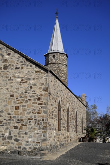 Rhenish Mission Church from 1895, today the Keetmanshoop Museum, Keetmanshoop, Karas Region, Namibia