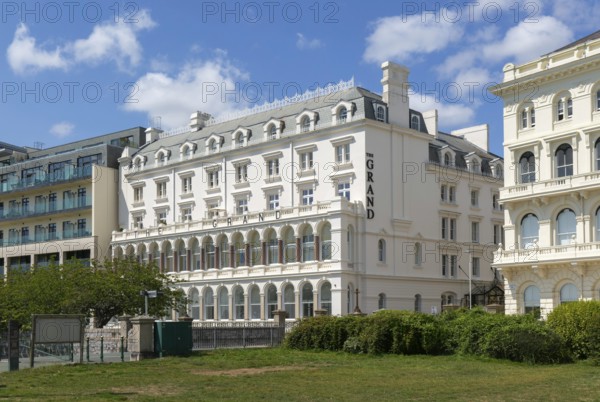 The Grand Hotel, The Promenade, Plymouth, Devon, England, UK historic listed building c 1870