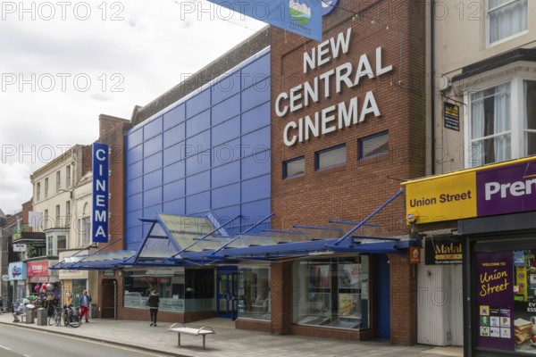 New Central Cinema building, Union Street, Torquay, Devon, England, UK former British Home Stores shop