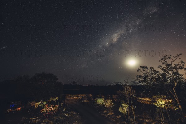 Milky Way with starry sky in the Australian outback, Australia