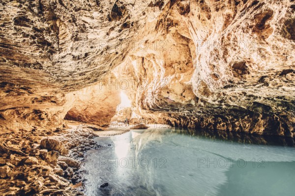 Tunnel Creek National Park in the north-west of Australia in the outback. Waters