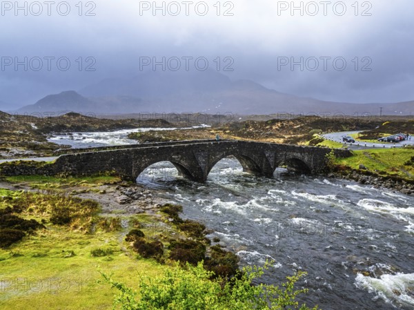 Sligachan Old Bridge, Isle of Skye, Scotland, UK