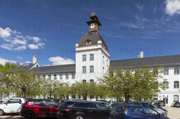 Kultur- und Gewerbepark schönherr.fabrik, heritage-protected main building of the former Saxon loom factory, Chemnitz, Saxony, Germany