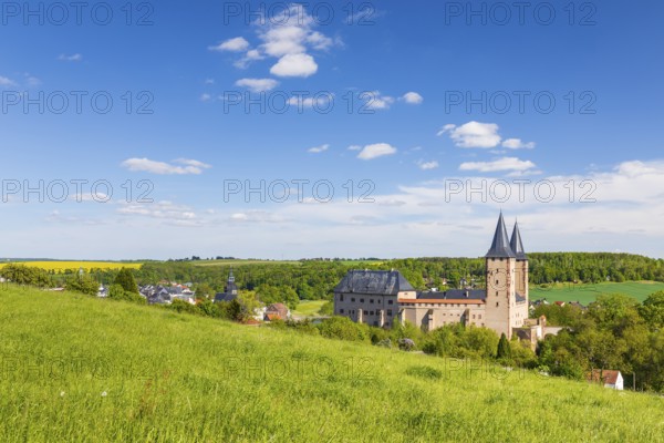 Rochlitz Castle, Saxony, Germany