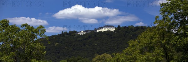Grandhotel and Spa Petersberg on the mountain of the same name, Siebengebirge, Königswinter, North Rhine-Westphalia, Germany