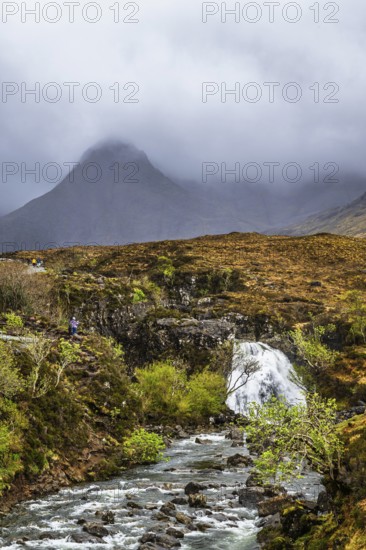 Fairy Pools and Waterfalls, Glen Brittle, Black Cuillin, Isle of Skye, Scotland, UK