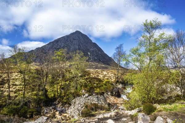Buachaille Etive Beag in Glencoe, Highlands, Scotland, UK
