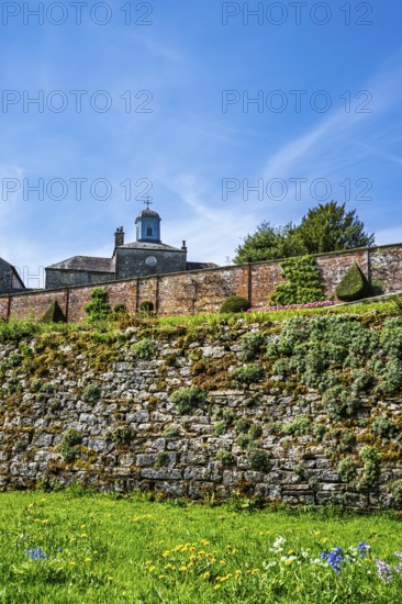 Sizergh Castle and gardens, Helsington, Cumbria, England, United Kingdom