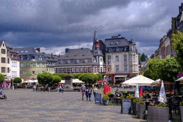 Marketplace, Mayen, Vulkaneifel, Eifel, Rhineland-Palatinate, Germany